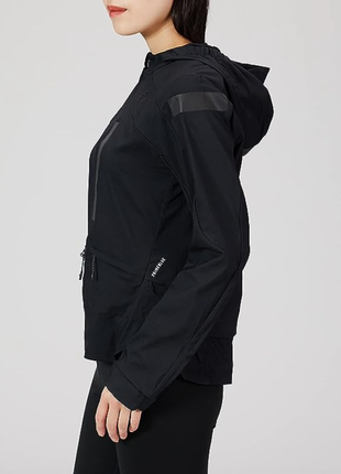 Жіноча спортивна вітрівка adidas purple zalora black (gn2726)3 фото