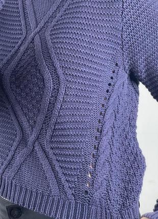 Свитер кофта красивой вязки 3