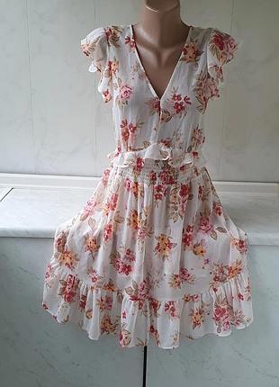 Легкое прозрачное платье