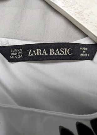 Жіноча блуза святкова xs zara basic3 фото