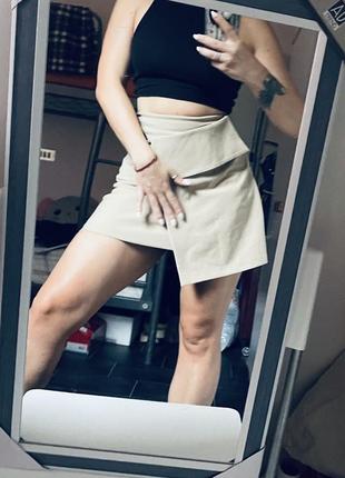 Юбка юбка асимметрия zara