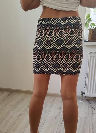 Спідниця трикотажна  fishbone розмір xl