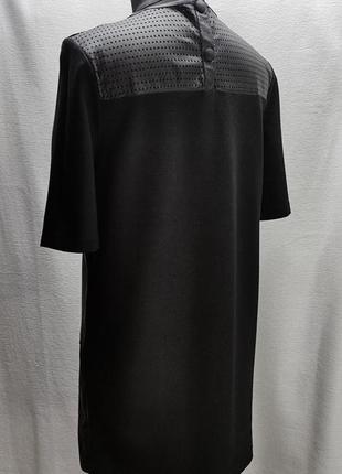 Pinko коллекция tag, итальялия, черное мини платье.3 фото