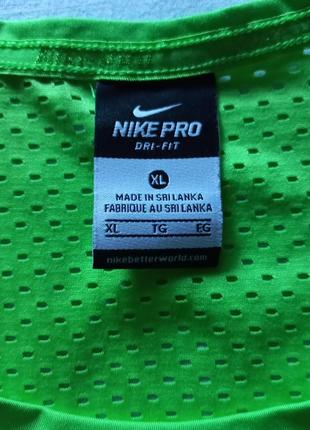 Жіноча спортивна футболка nike pro3 фото