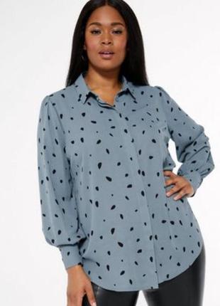 Жіноча сорочка, блуза в анімалістський принт1 фото