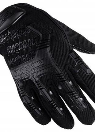 Рукавички тактичні нейлонові mechanix mpact чорний, розмір xl