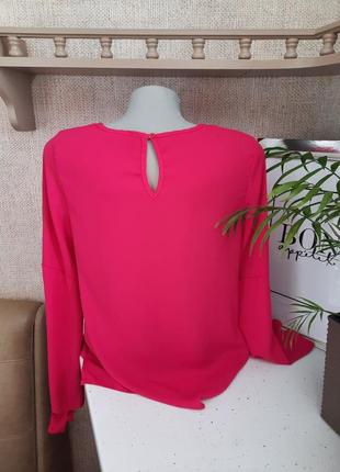 Женская красивая блуза цвета барби4 фото