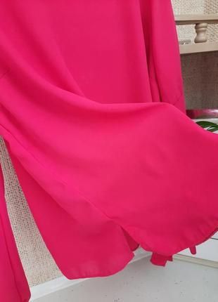 Женская красивая блуза цвета барби7 фото