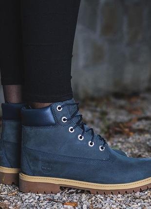 Ботинки кожаные,timberland 9497r оригинал.