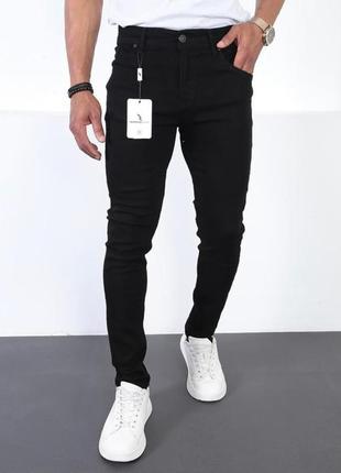 Джинси чоловічі willmen jeans 29-36 арт.1499, 34, чорний1 фото