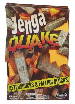 Jenga quake (дженга землетрясение)