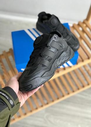 Чоловічі кросівки adidas niteball black3 фото