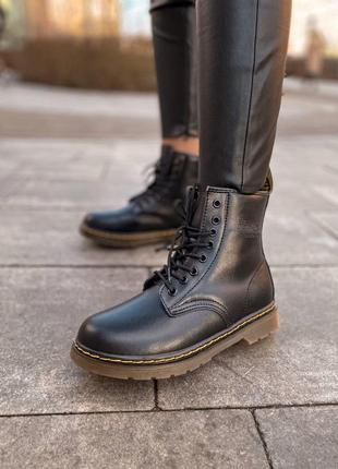 Dr.martens 1460 классические женские меховые ботинки из кожи /осень/зима/весна😍