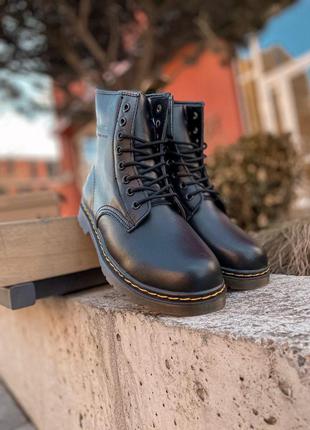 Dr.martens 1460 классические женские меховые ботинки из кожи /осень/зима/весна😍10 фото