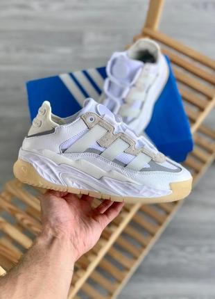 Чоловічі кросівки adidas niteball white gum