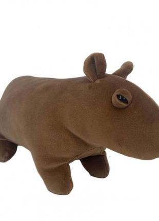 М'яка іграшка капібара "копиця" 30 см. коричневий