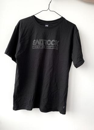 Чорна футболка saltrock ( l )