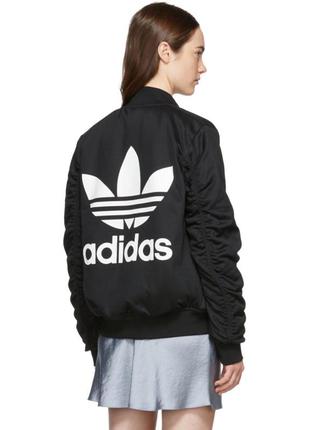 Куртка adidas originals black sc bomber jacket