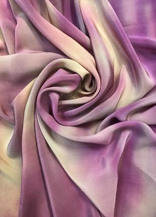 Оригинальный платок из натурального шелка в стиле art2 фото