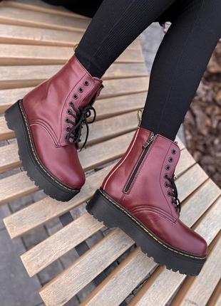 Ботинки dr. martens jadon (с мехом)