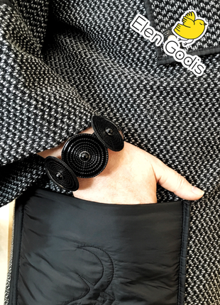 2в1/браслет+пояс/эластичный узкий ремень/черный кожаный лаковый/от дизайнера elen godis3 фото