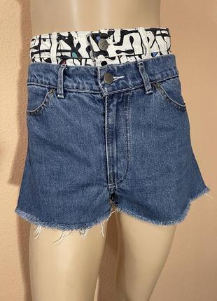 Короткие джинсовые шорты why not denim