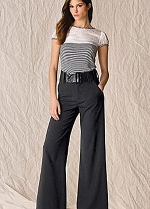 Модные женские широкие брюки1 фото
