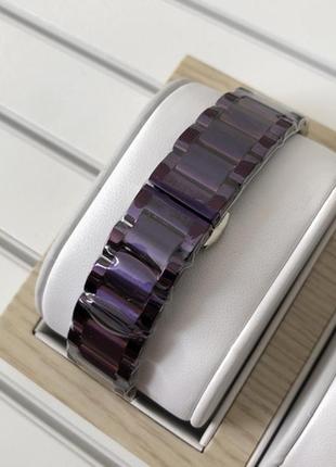 Часы женские, времена женские gucci 046 violet-black3 фото