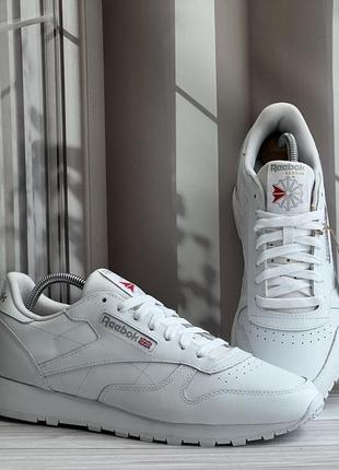 Reebok classic оригинальные кожаные стильные кроссовки