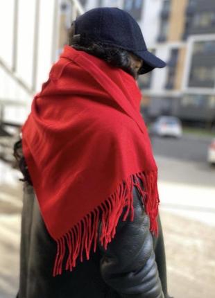 Теплий кашеміровий базовий шарф для тебе ❤️3 фото