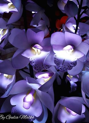 Світильник - орхідея9 фото