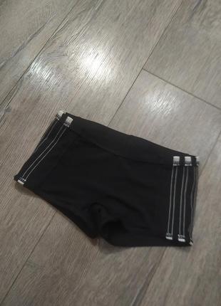 Adidas infinitex антихлорные черные плавки шорты на мальчика 134 см новые5 фото