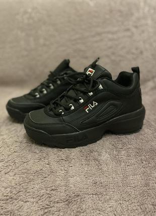 Fila disruptor черные