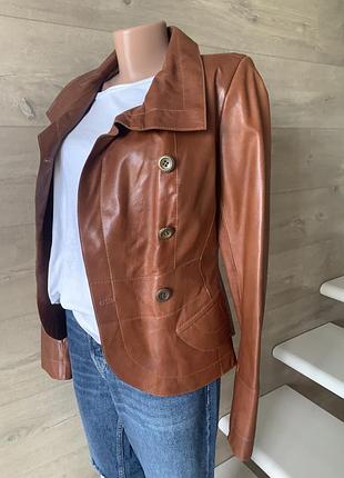 Куртка пиджак натуральная кожа/ турция