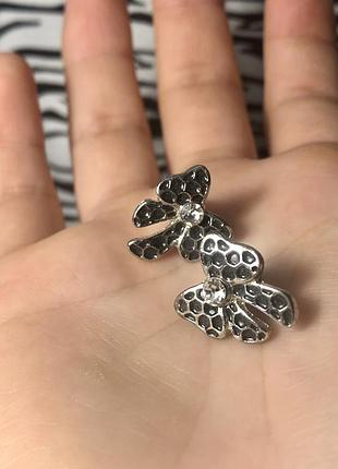 Винтажные серёжки-гвоздики бантики vintage 2000s y2k coquette