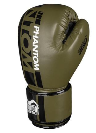 Боксерские перчатки phantom apex army green 16 унций2 фото