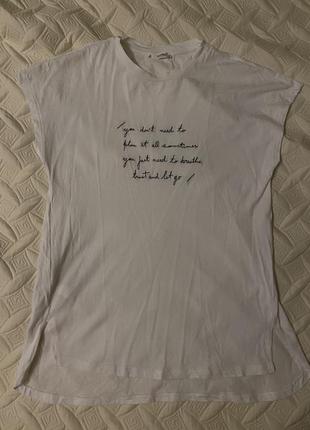 Біла футболка манго