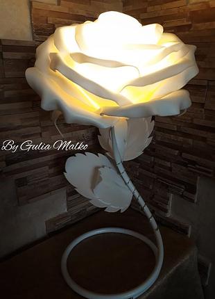Светильник - роза4 фото