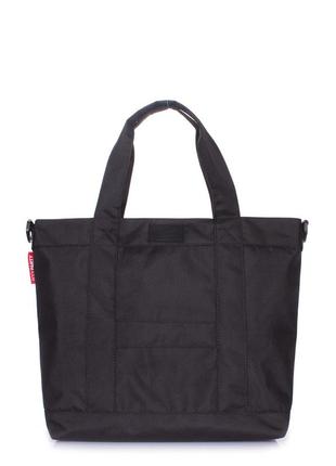 Повсякденна текстильна сумка poolparty чорна1 фото
