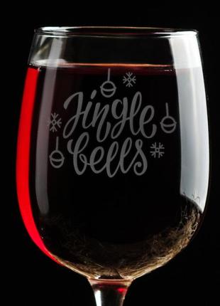 Бокал для вина "jingle bells"2 фото