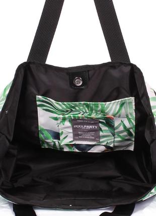 Летняя сумка laguna с тропическим принтом4 фото