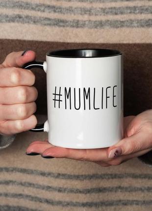 Кружка "#mumlife"3 фото