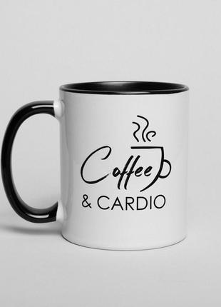 Кружка "coffee and cardio"1 фото