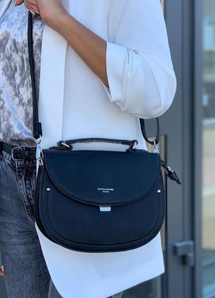 Сумка на длинной ручке cross-body сумочка трендовая и стильная кроссбоди david jones3 фото