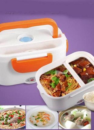 Ланчбокс із підігріванням їжі electric lunch box електричний ukr-0103 фото