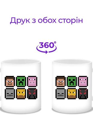 Набор школьника универсальный майнкрафт (minecraft) (35507-1173) темно-синий3 фото