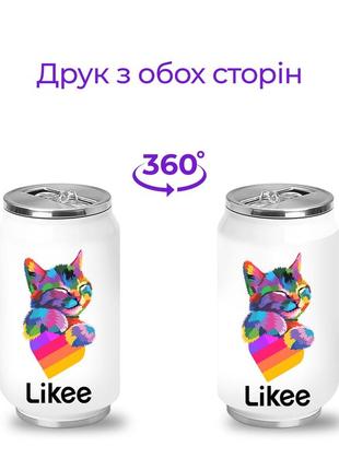 Набор школьника универсальный лайк котик (likee) (35508-1040) черный3 фото