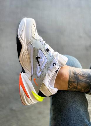 Женские кроссовки nike m2k tekno "pure platinum"6 фото