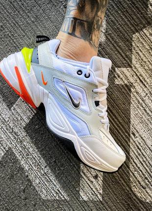 Женские кроссовки nike m2k tekno "pure platinum"7 фото