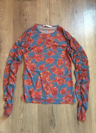 Кофточка с рукавами стяжками